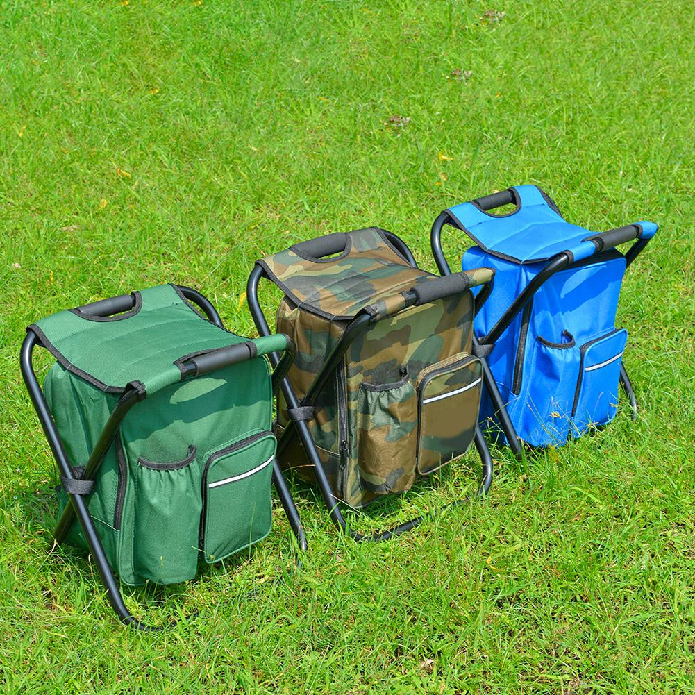 Folding Stool Backpack Seat